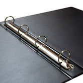 CARPETA A5 ESCOLAR 4 ANILLAS 20MM NEGRA | 4 UNIDADES | (GRAFOPLAS)